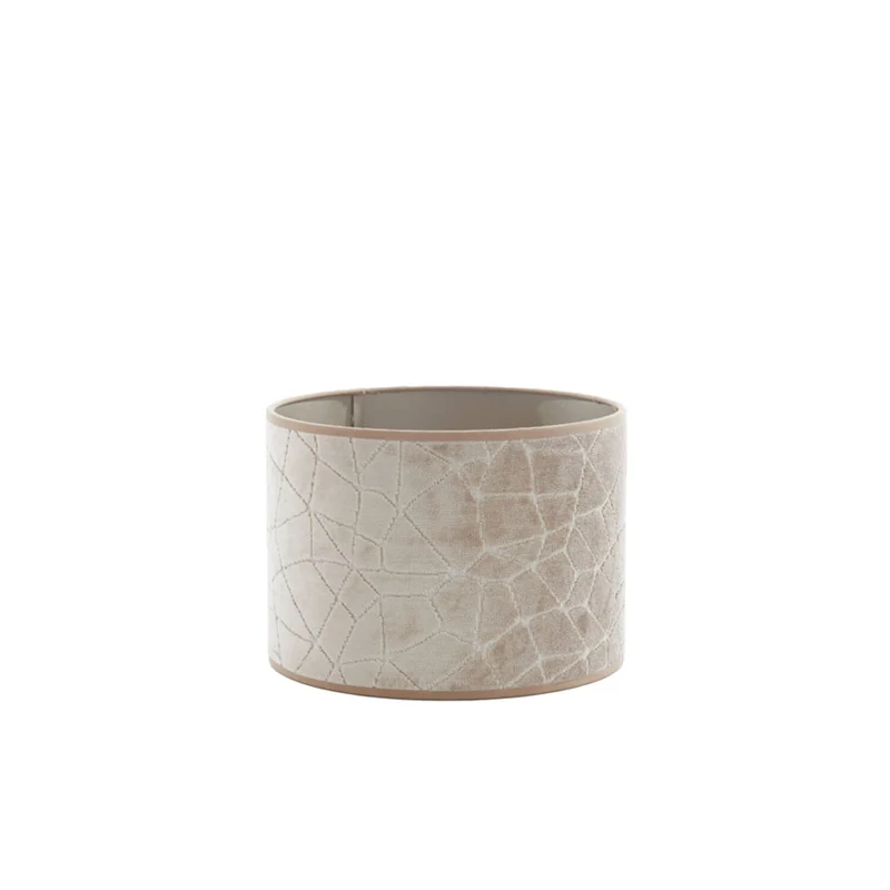 Abat-jour KASSE beige velours