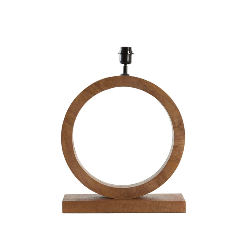 Lampe Tina bois brun