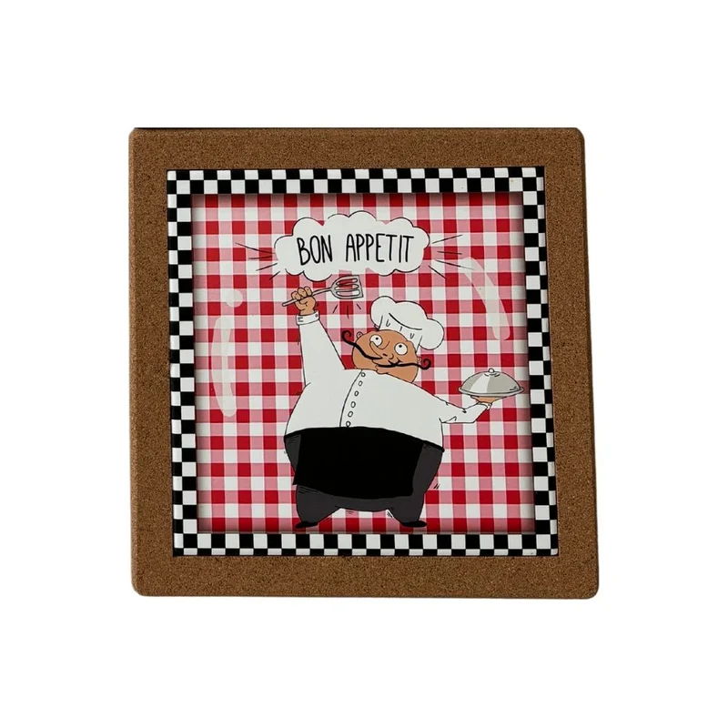 Dessous de plat, 19,5x19,5xH1,5CM