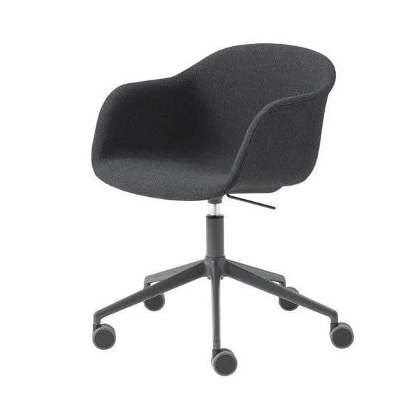 Chaise de bureau Muuto - Fiber Upholstered