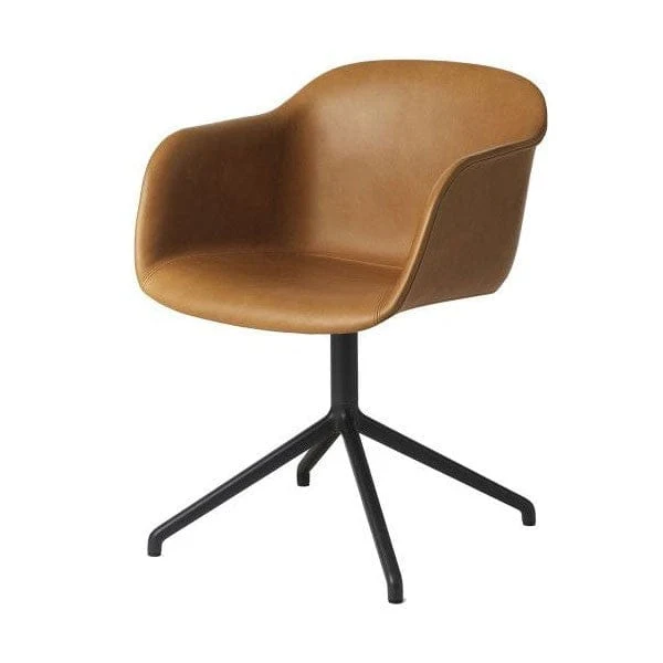Fauteuil Muuto - Fiber Swivel Upholstered