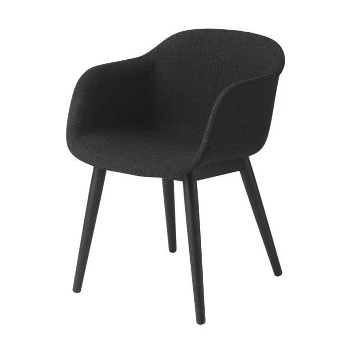 Fauteuil Muuto - Fiber Wood Upholstered