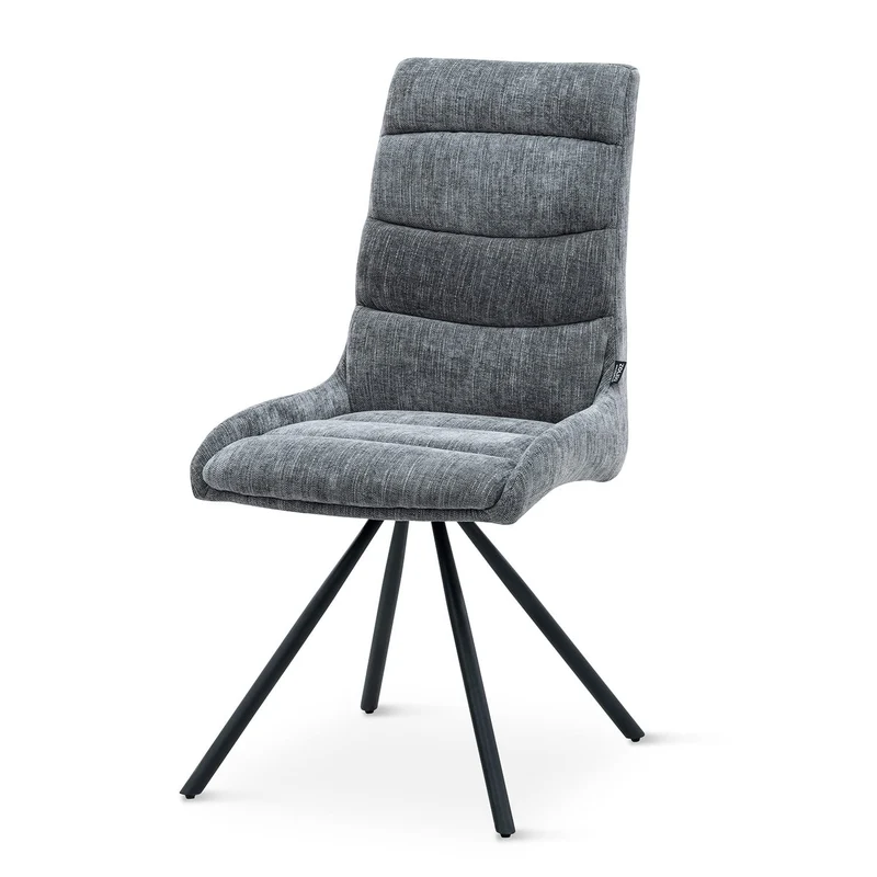 LAURA Chaise en velours, 60x49x95CM