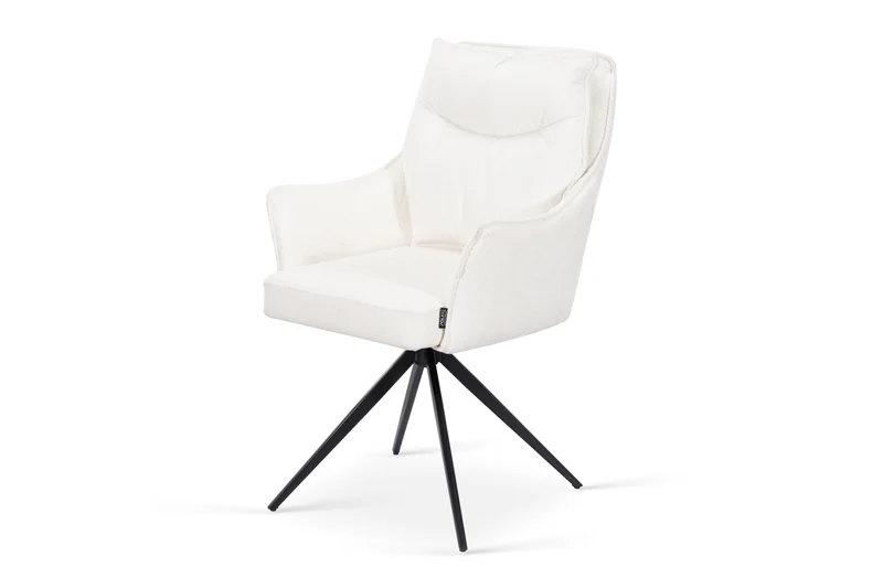 Chaise en tissu anti tache, 61x65xH92CM - LIOR