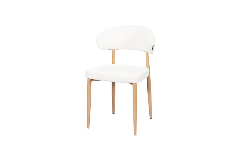 Chaise en tissu anti tache, 51x52xH81CM - SOPHIA