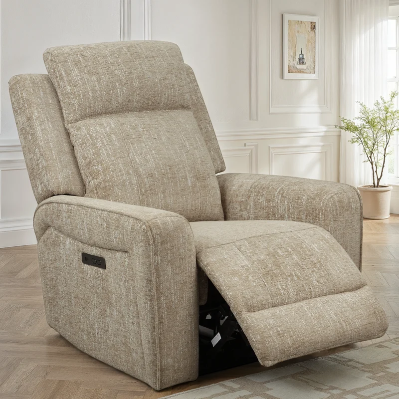 Canapé relax/ fauteuil relax en tissu anti tache - ASTONI