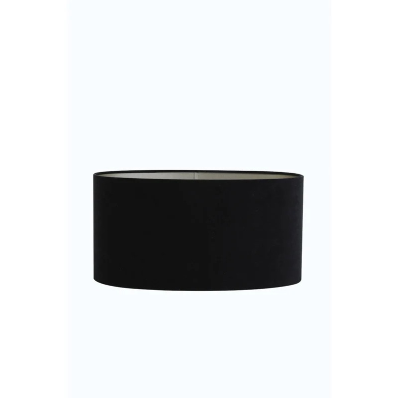 Abat-jour Oval Noir