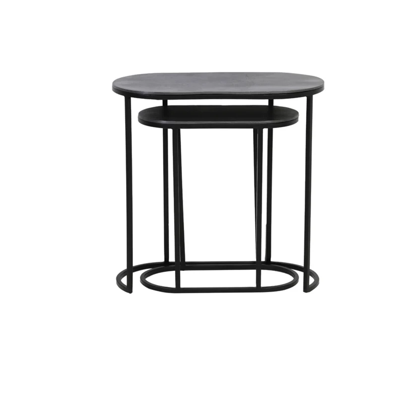 Set 2 tables d'appoint BOCOV