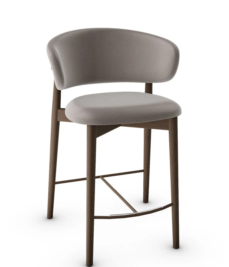 Tabouret Calligaris - Oleandro (Pieds en bois) CS2035