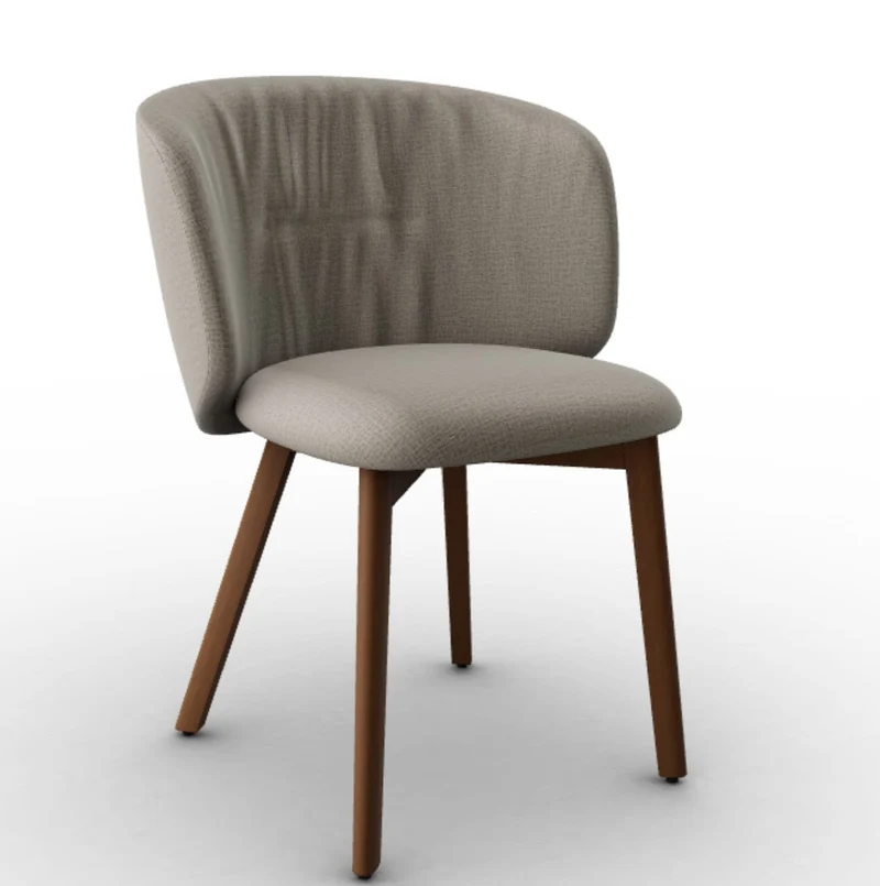 Chaise Calligaris - Sweel (Pieds en bois) CS2207