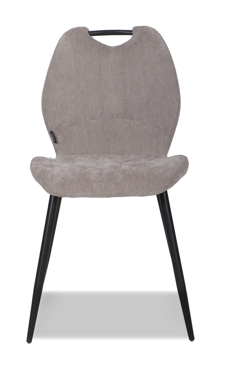 Chaise en tissu anti tache, 55x48xH85CM - YAEL