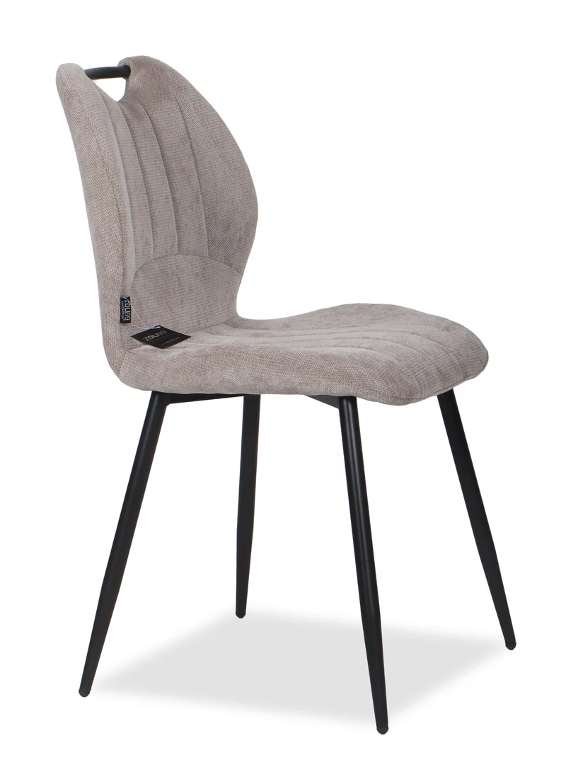 Chaise en tissu anti tache, 55x48xH85CM - YAEL