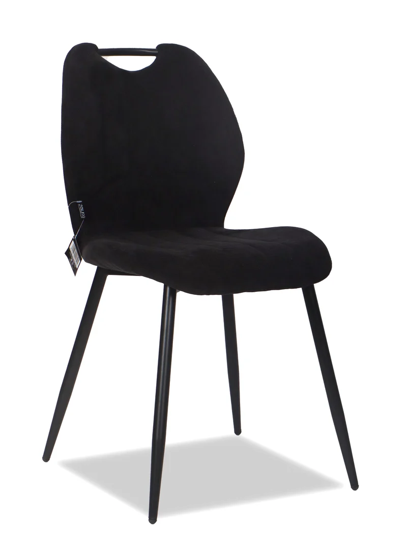 Chaise en tissu anti tache, 55x48xH85CM - YAEL