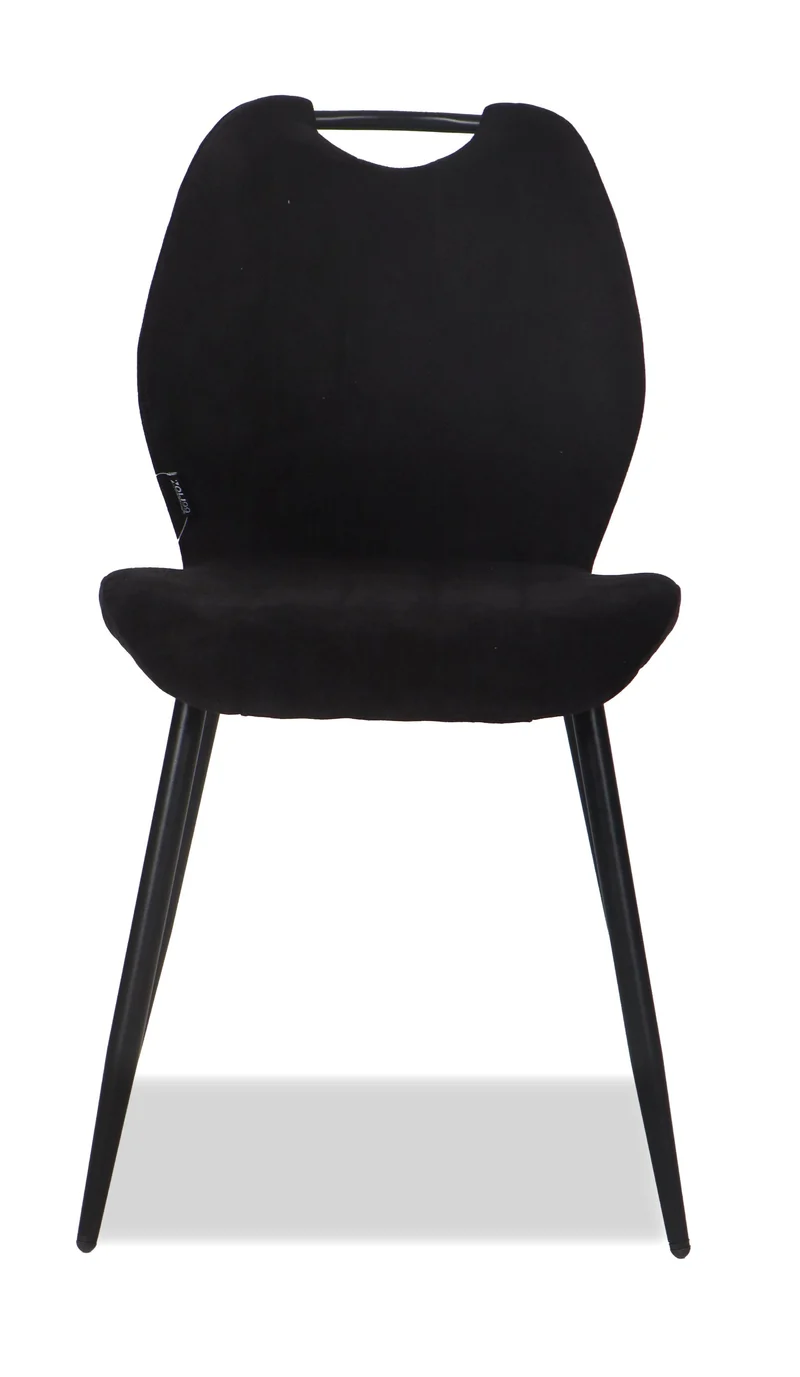 Chaise en tissu anti tache, 55x48xH85CM - YAEL