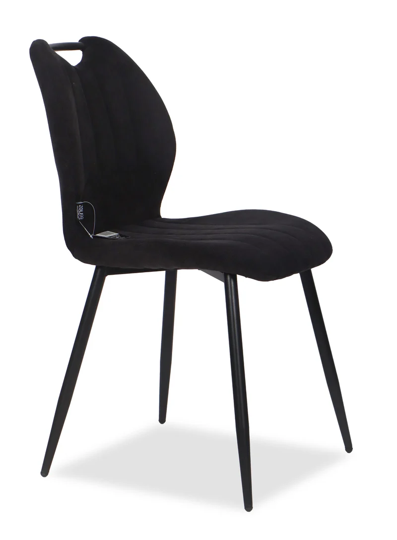 Chaise en tissu anti tache, 55x48xH85CM - YAEL