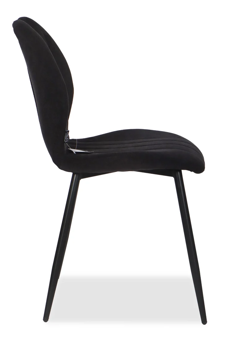 Chaise en tissu anti tache, 55x48xH85CM - YAEL