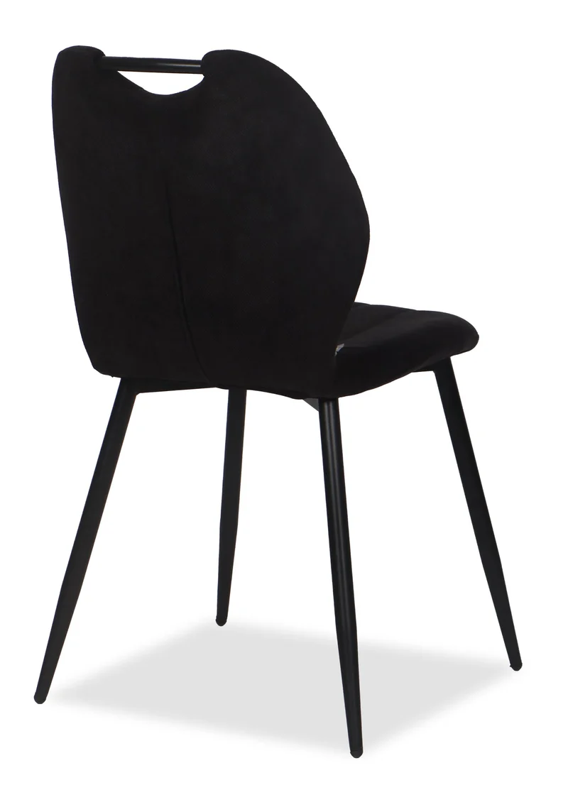 Chaise en tissu anti tache, 55x48xH85CM - YAEL