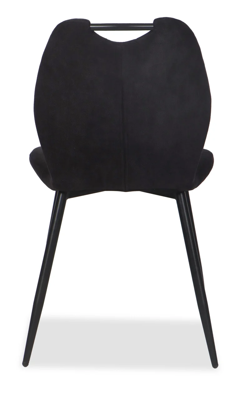 Chaise en tissu anti tache, 55x48xH85CM - YAEL
