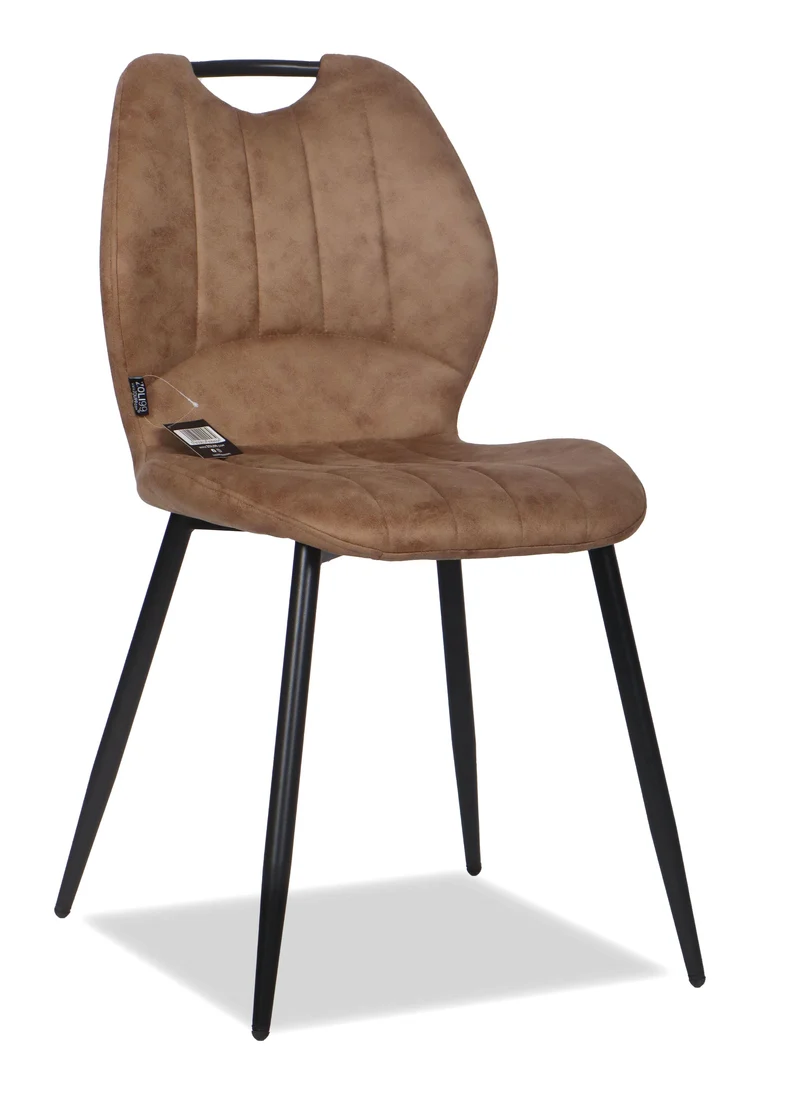 Chaise en tissu anti tache, 55x48xH85CM - YAEL