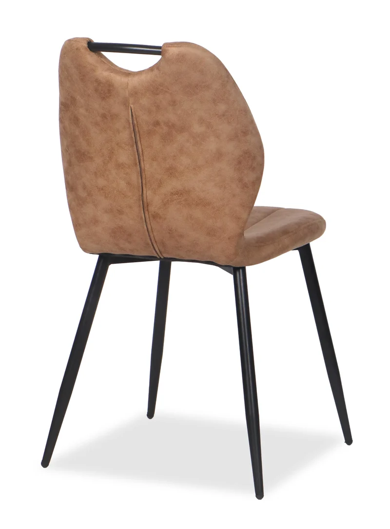 Chaise en tissu anti tache, 55x48xH85CM - YAEL