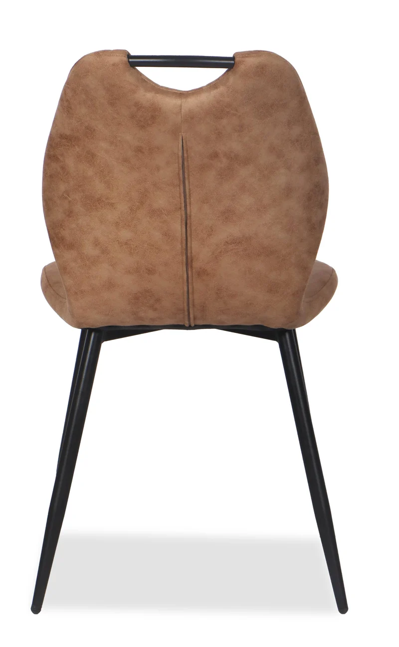 Chaise en tissu anti tache, 55x48xH85CM - YAEL