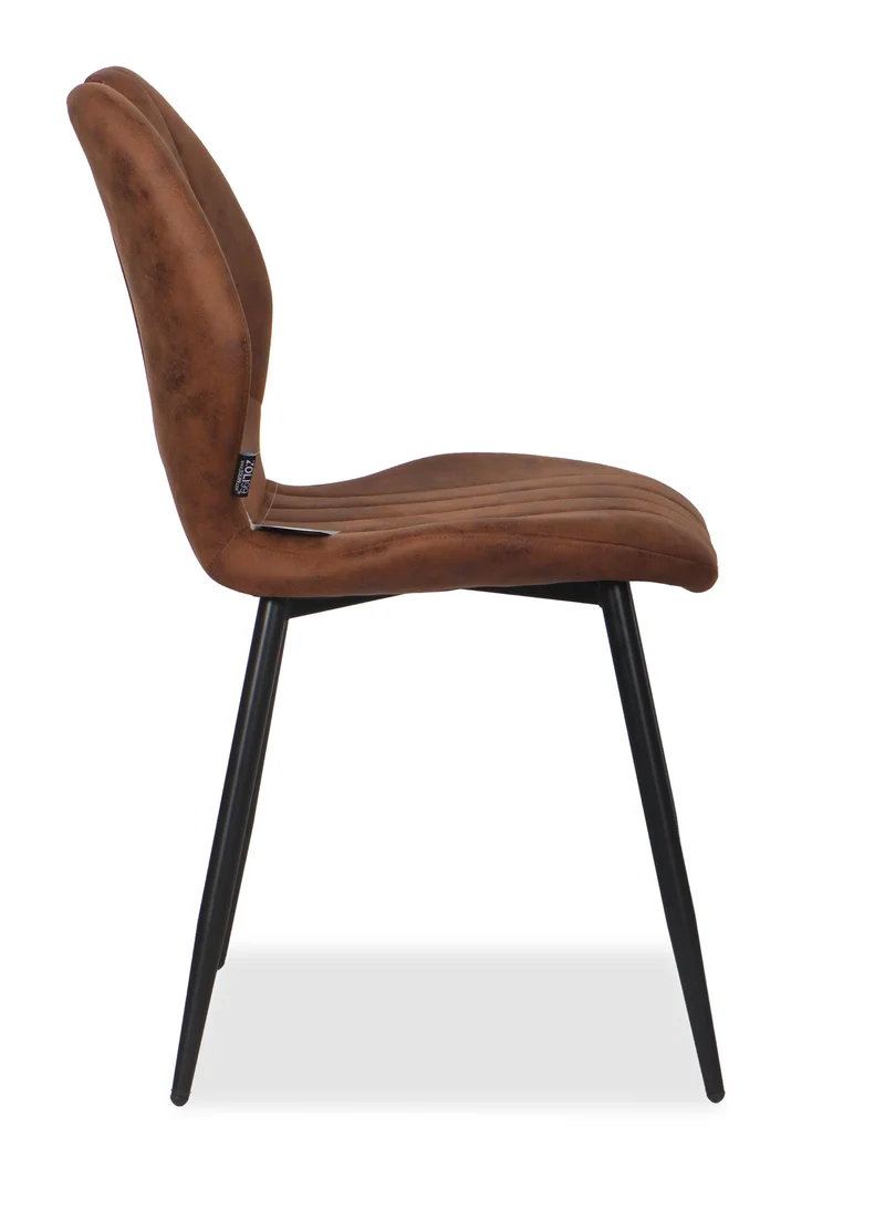 Chaise en tissu anti tache, 55x48xH85CM - YAEL