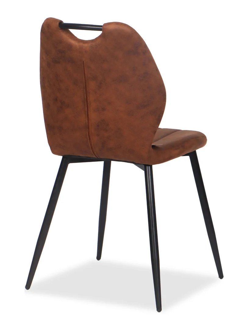 Chaise en tissu anti tache, 55x48xH85CM - YAEL