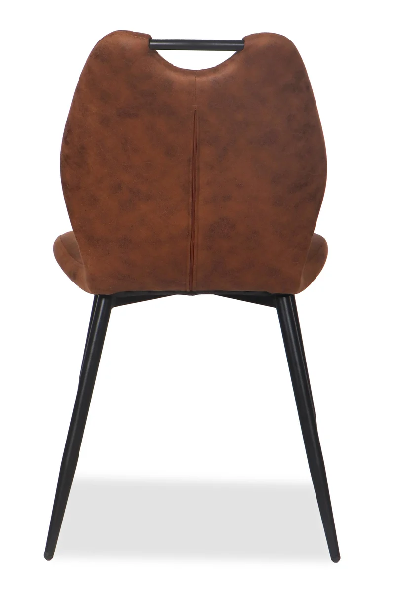 Chaise en tissu anti tache, 55x48xH85CM - YAEL
