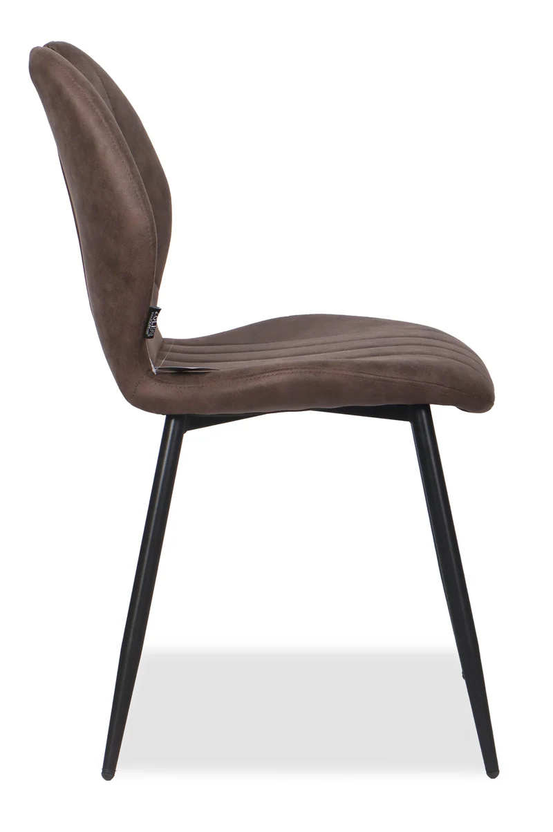 Chaise en tissu anti tache, 55x48xH85CM - YAEL