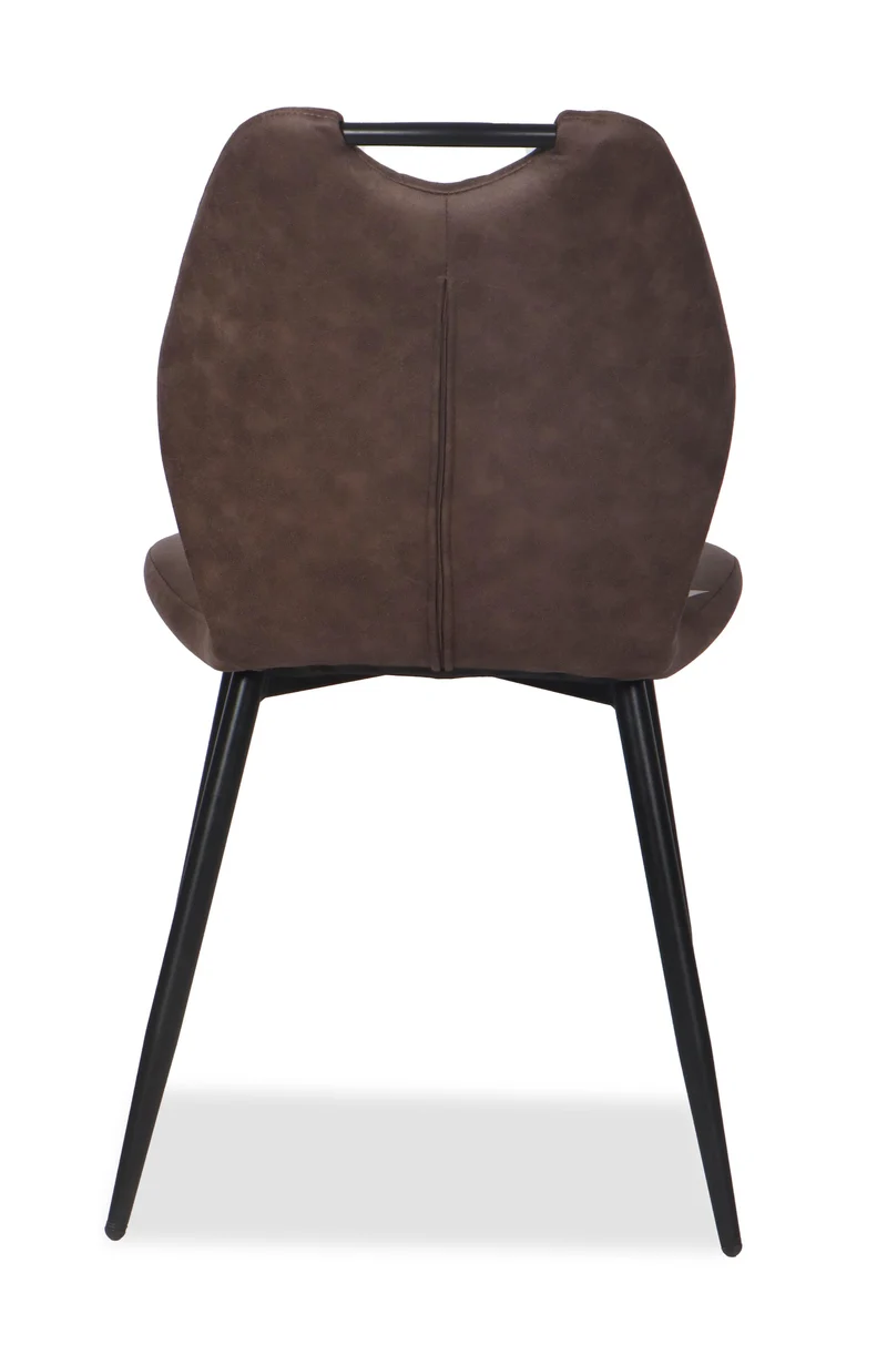 Chaise en tissu anti tache, 55x48xH85CM - YAEL