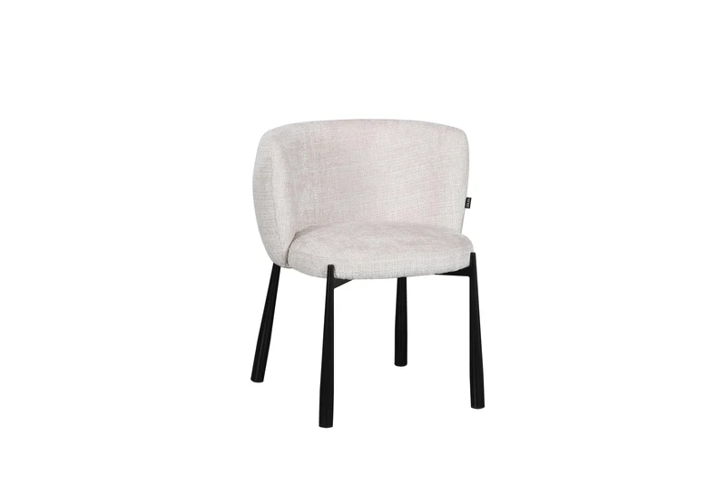 Chaise en tissu, 61x60xH75,5CM - INAYA