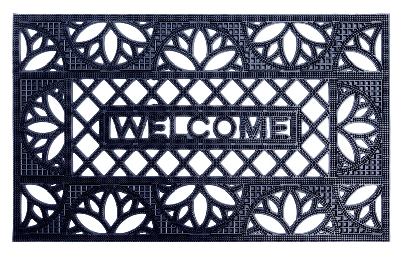 Tapis d’entrée Paillasson en caoutchouc, 45x75CM