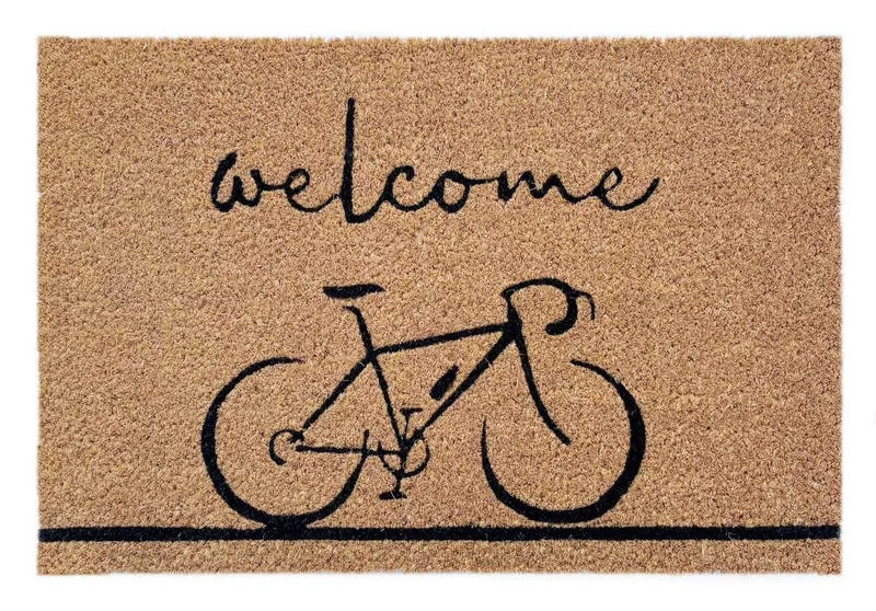 Tapis d’entrée Paillasson coco naturel, 40x60CM, EP 1,5CM