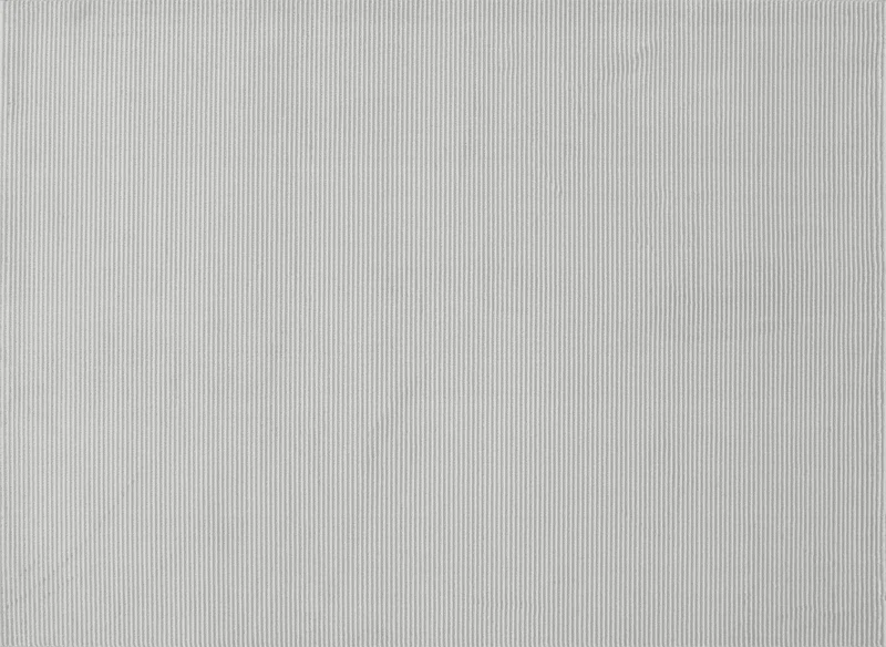 Tapis gris à rayures 200 x 290 cm CLEO
