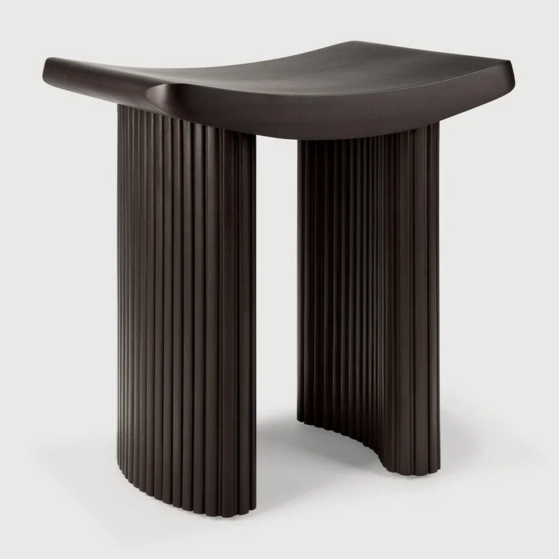 Ethnicraft Tabouret Roller Max (49 cm)