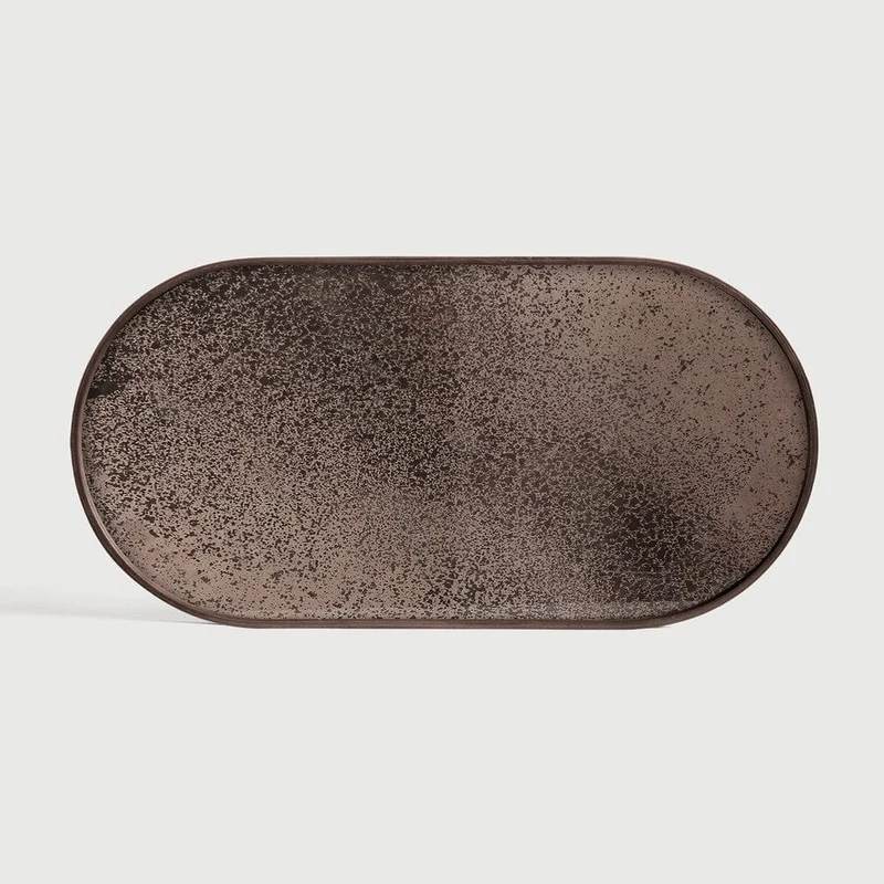 Ethnicraft Plateau en Miroir Aged - Bronze