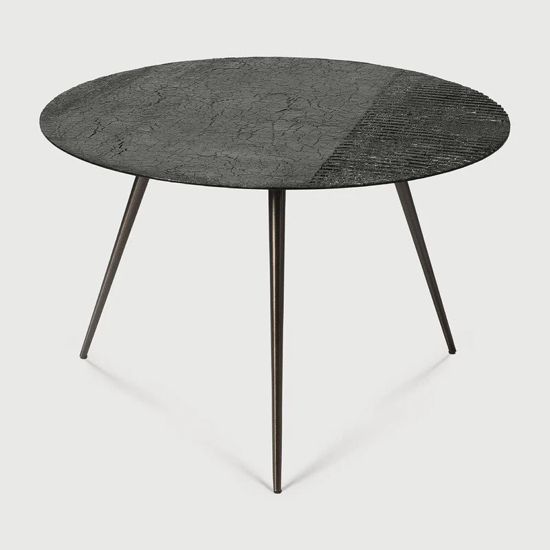 Ethnicraft Luna Linear Table Basse – Noir