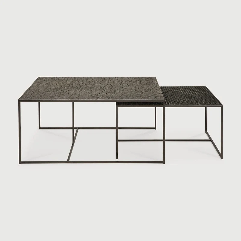 Ethnicraft Table Basse Pentagon – Whisky