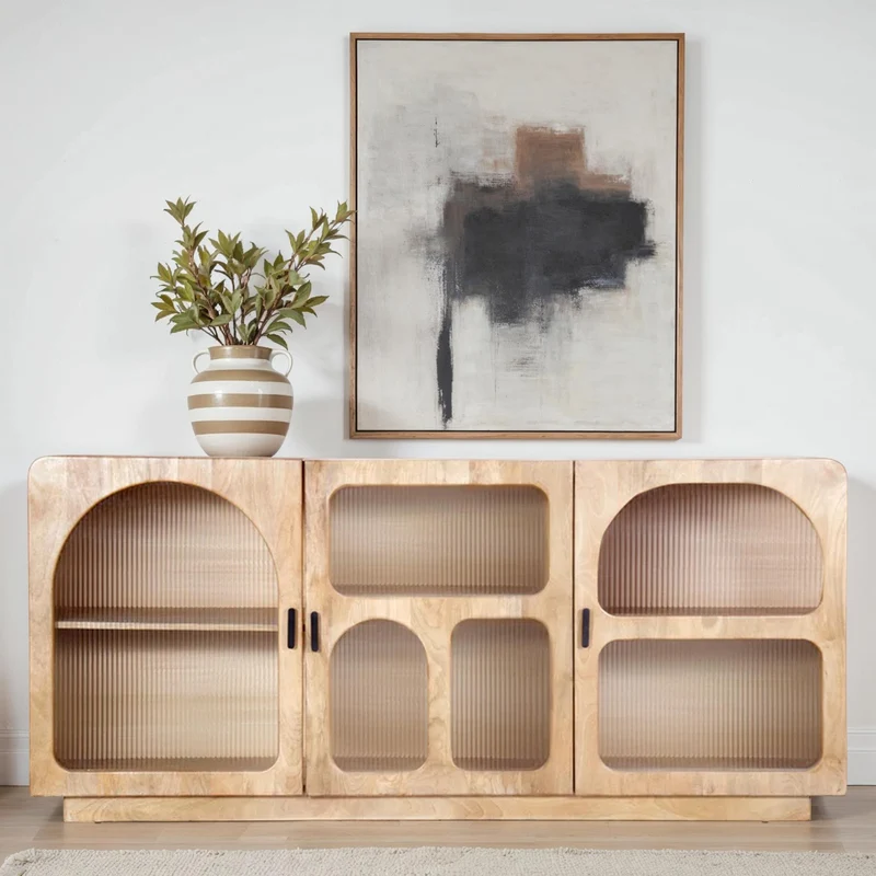 Buffet en bois de manguier, H90CM - JUNO