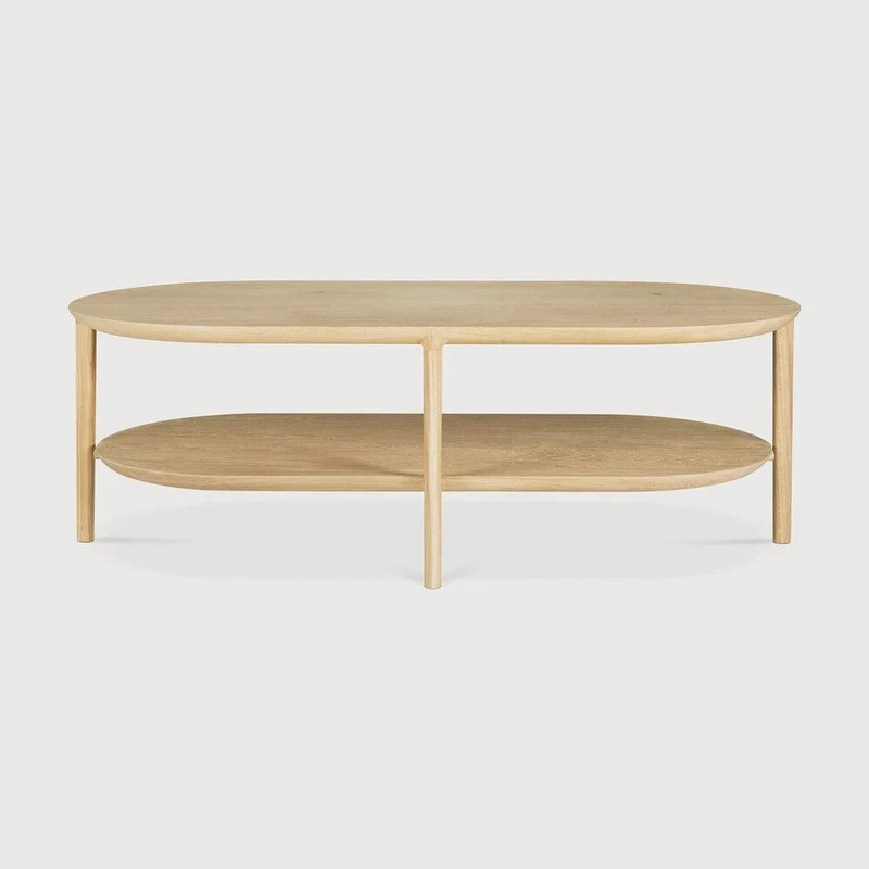 Ethnicraft Table Basse Bok – Chêne