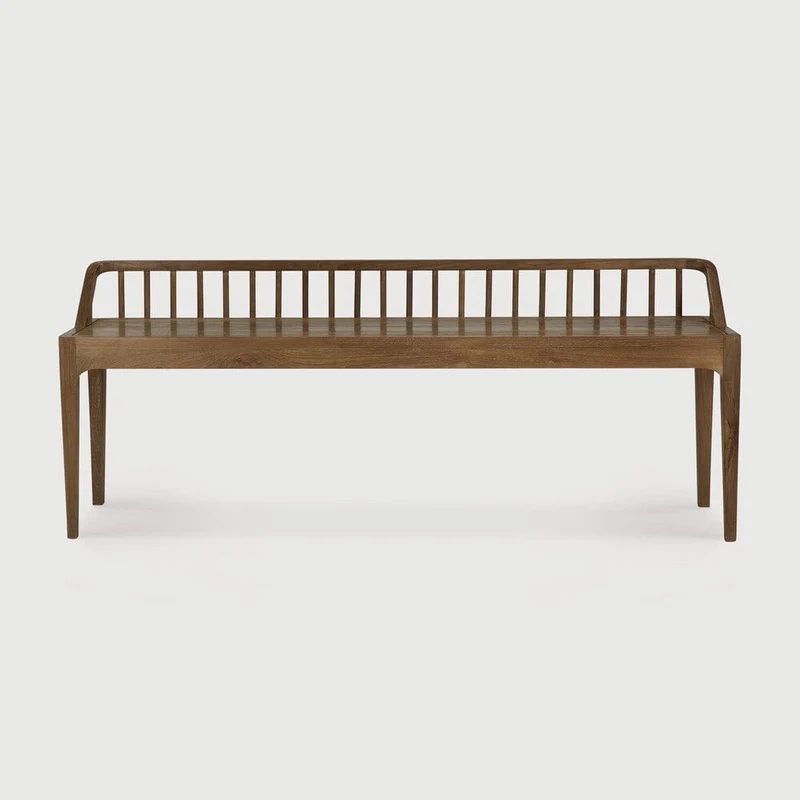 Ethnicraft Banc - Spindle teck recyclé