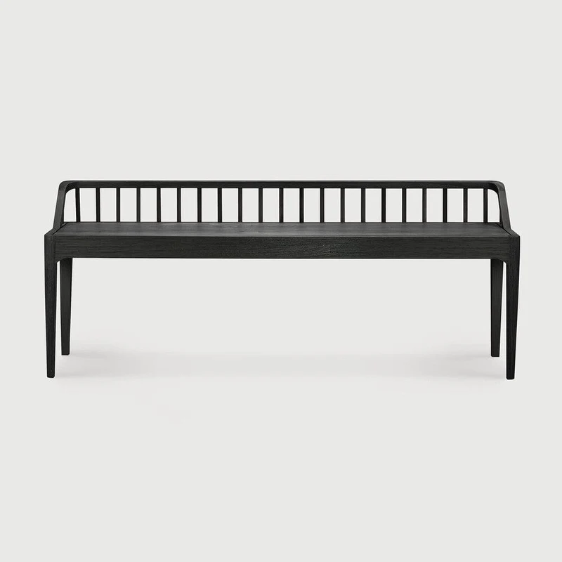 Ethnicraft Banc - Spindle chêne noir