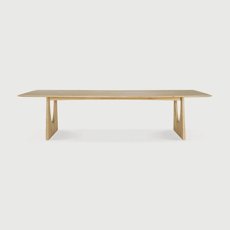 Ethnicraft Table de réunion - Geometric chêne