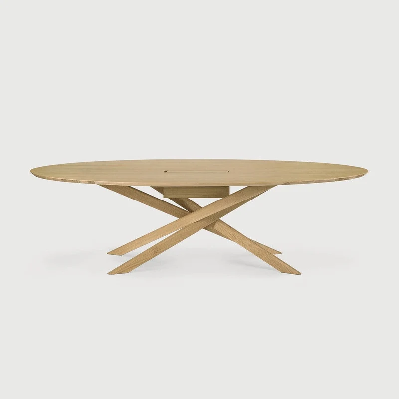 Table de réunion Ethnicraft - Mikado chêne