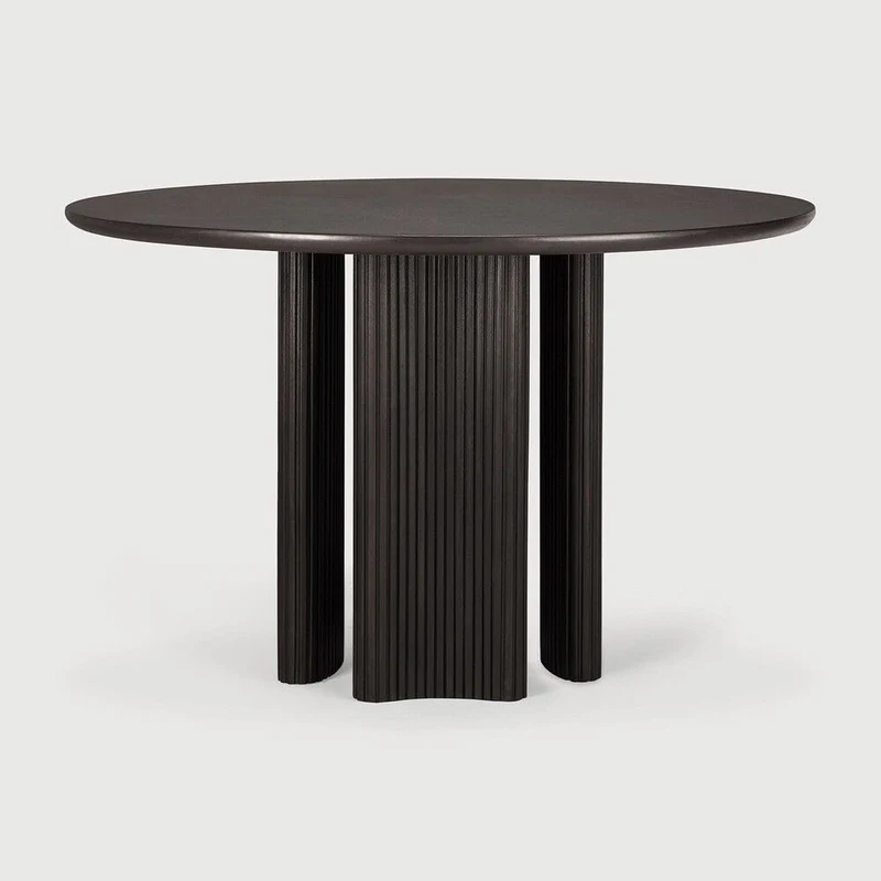 Table à manger Ethnicraft - Roller Max en Acajou