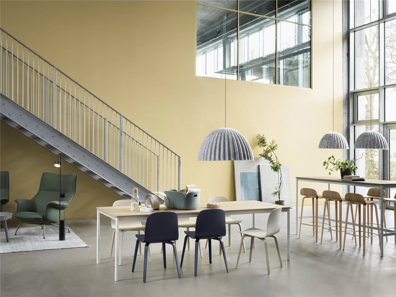 Chaise Muuto - Visu Wood base