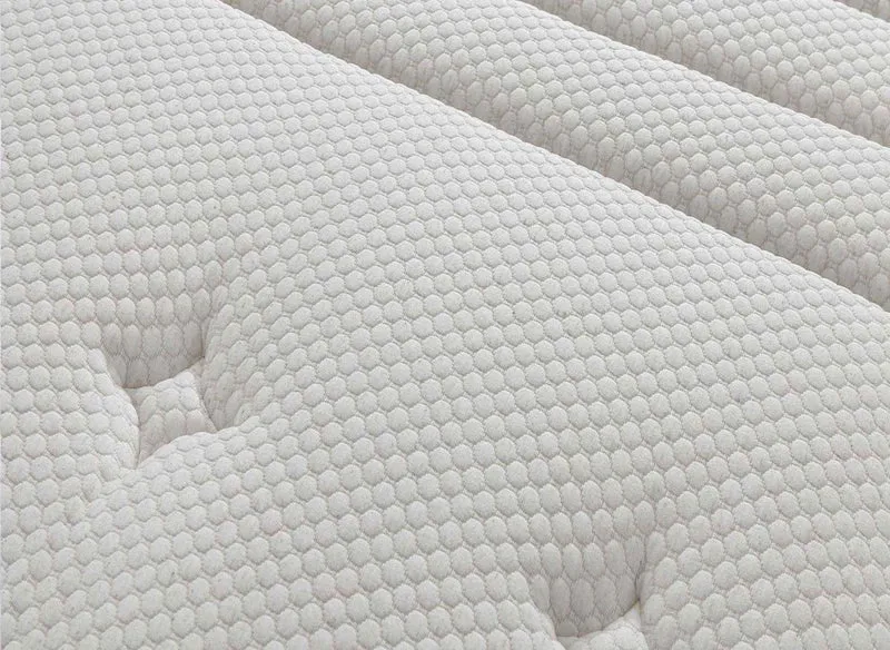 Matelas hybride NATURAL 180 x 200 cm ressorts ensachés et soie épaisseur 29 cm