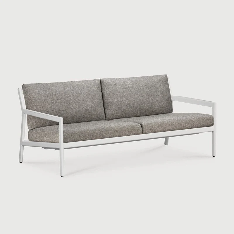 Ethnicraft Canapé Extérieur 2 Places Jack en Aluminium