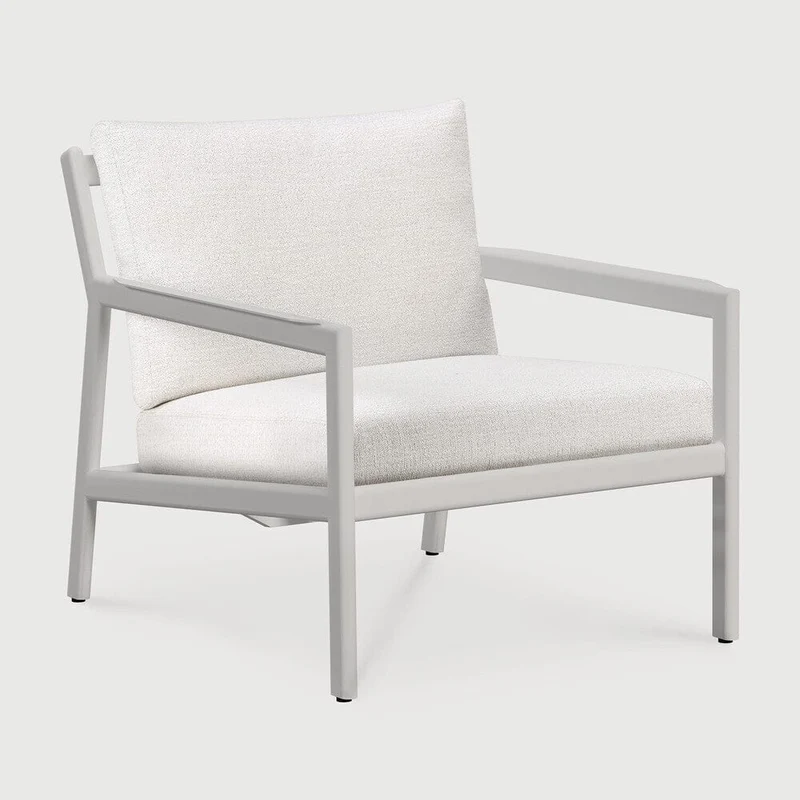 Fauteuil Lounge Jack en Aluminium Ethnicraft (avec coussins)