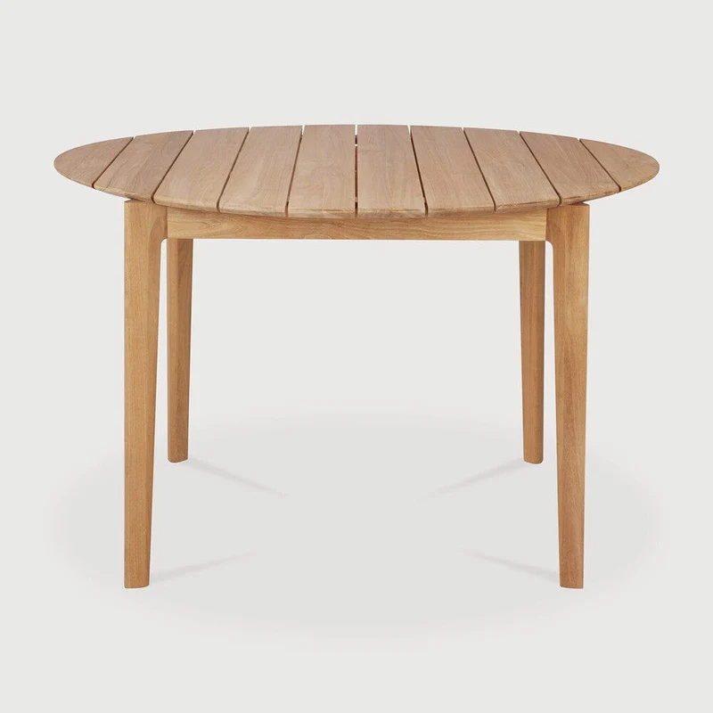 Ethnicraft Table Extérieur Ronde Bok